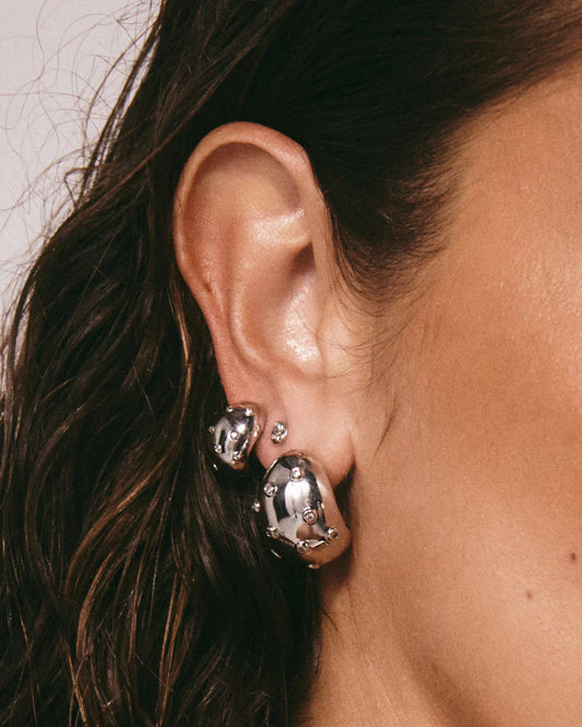 Mini Pave Motlen Stud