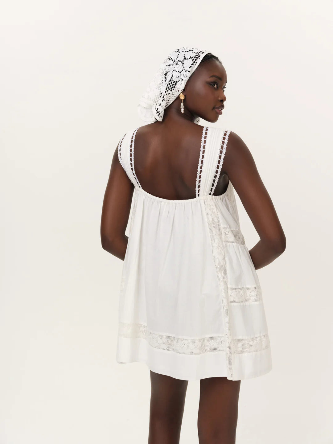 BREEZY MINI DRESS in White