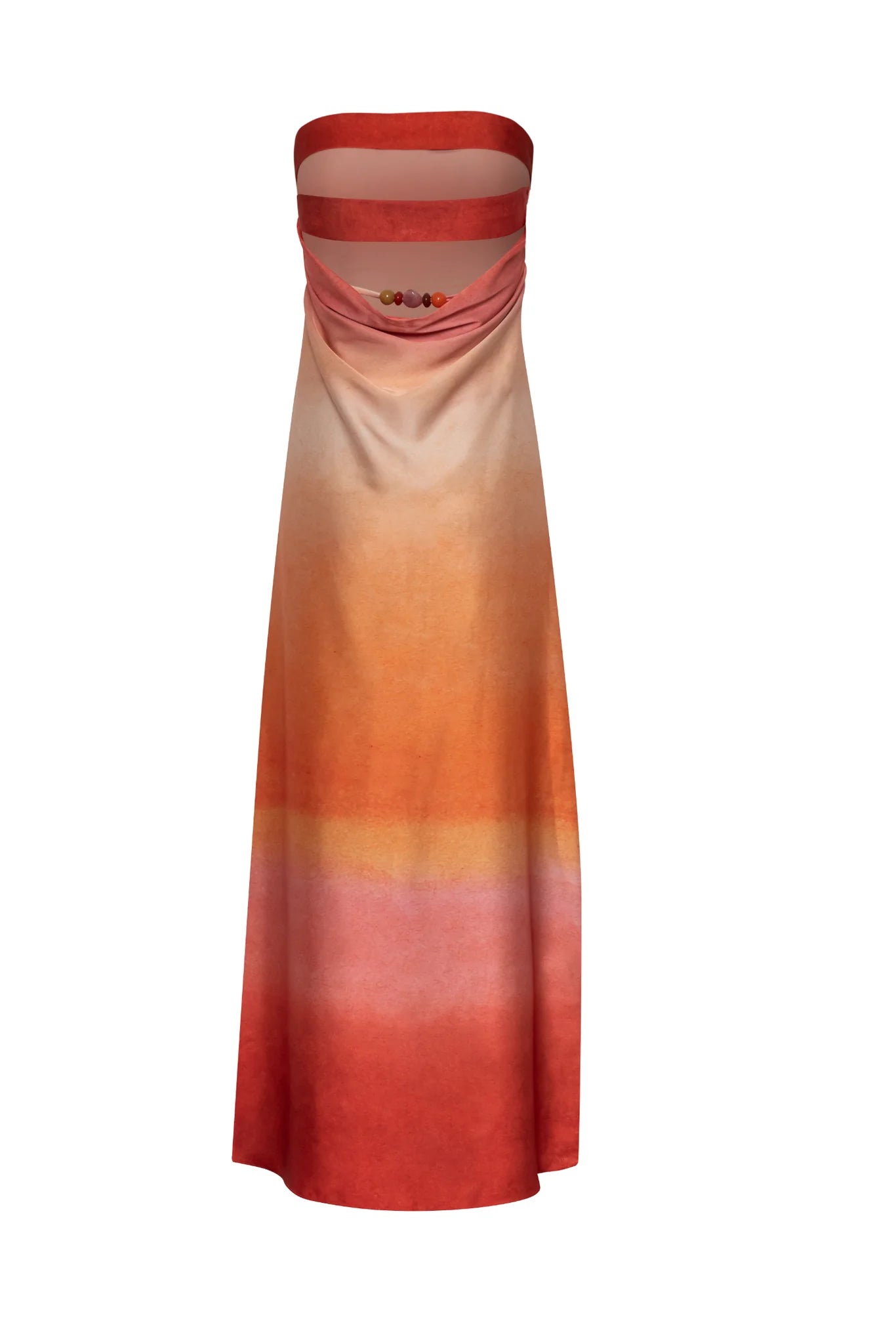LOLA MAXI DRESS in Atardecer de Colca