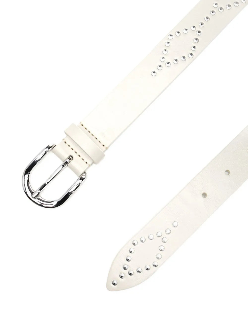 LILIANA BELT in Chalk/Silver