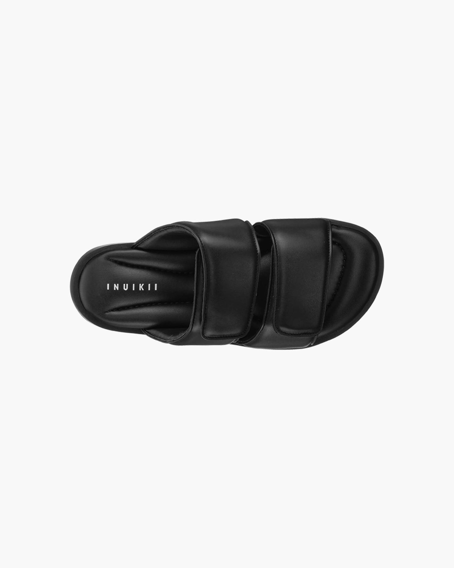 Padded Double Band Slide Black