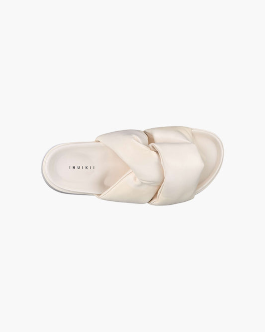 Soft Crossed Slides Cream