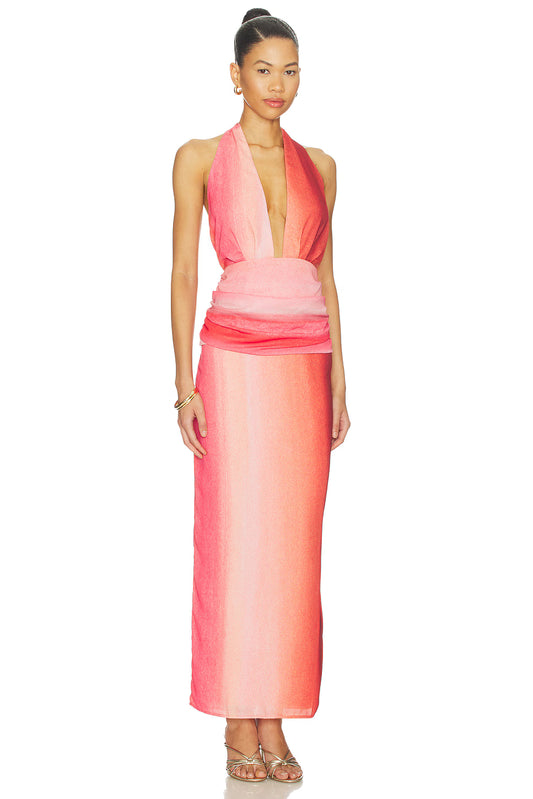 LIMA MAXI DRESS in Flor de Cantuta
