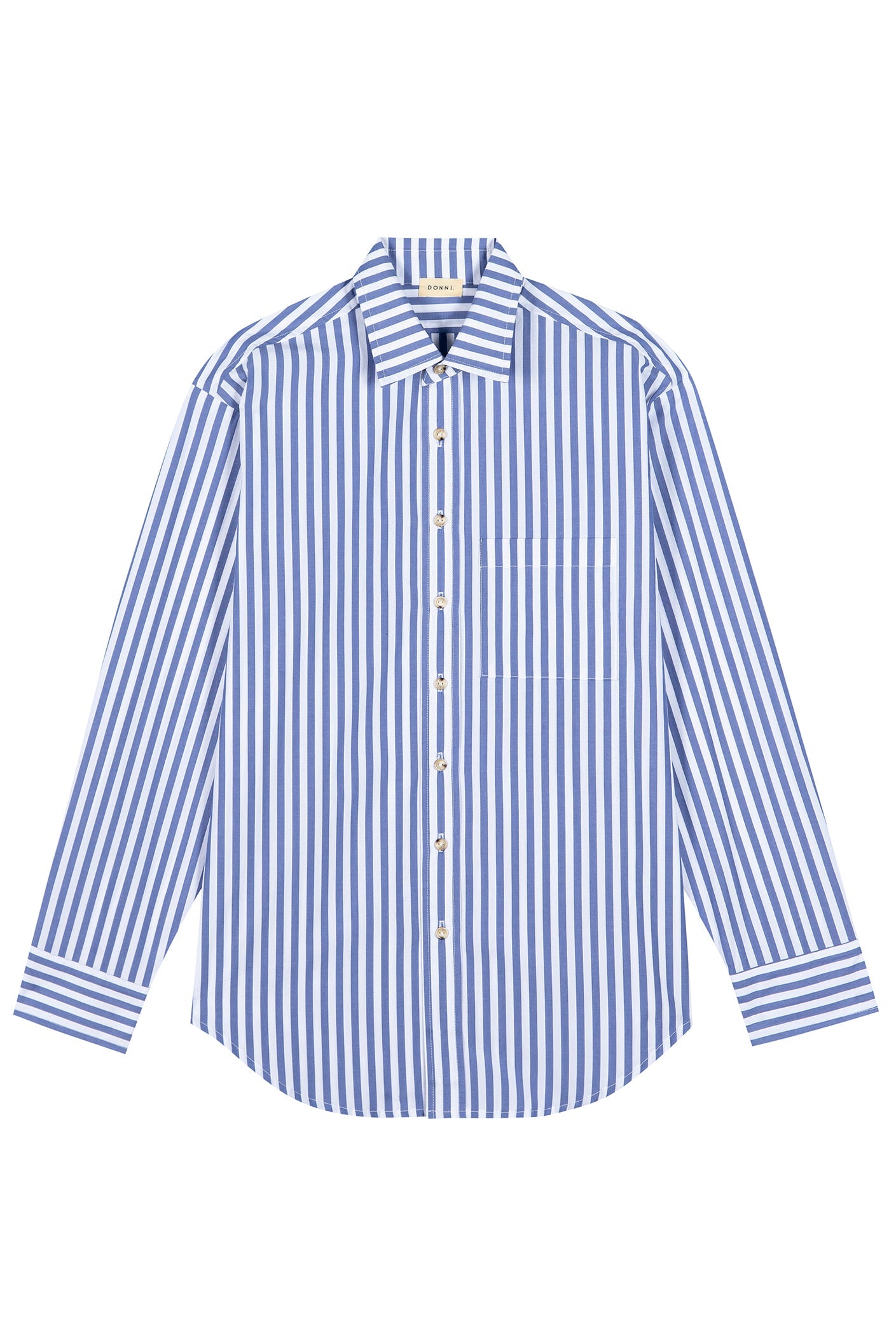 The Poplin Shirt in Azure