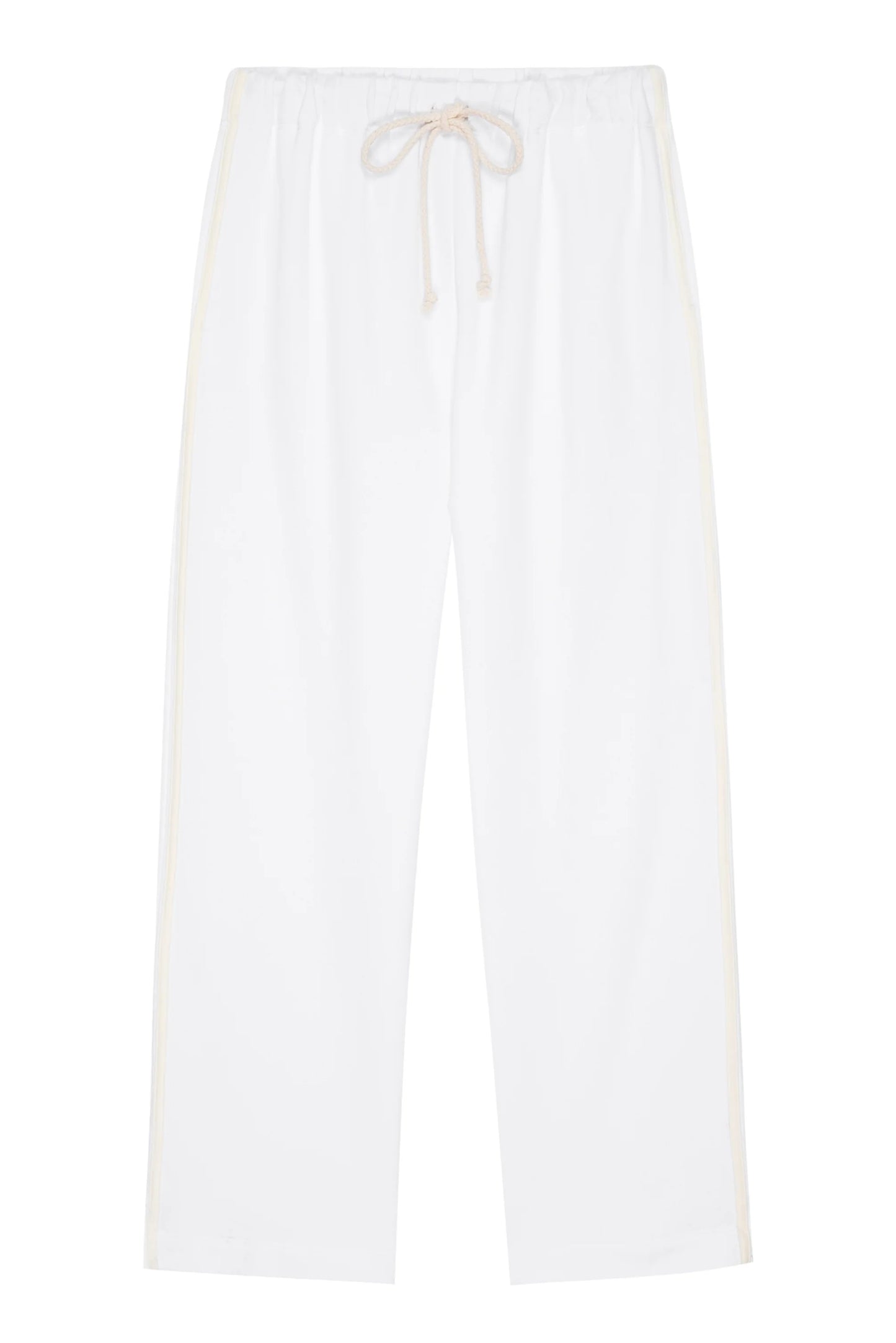 Eco Terry Stripe Crop Pant