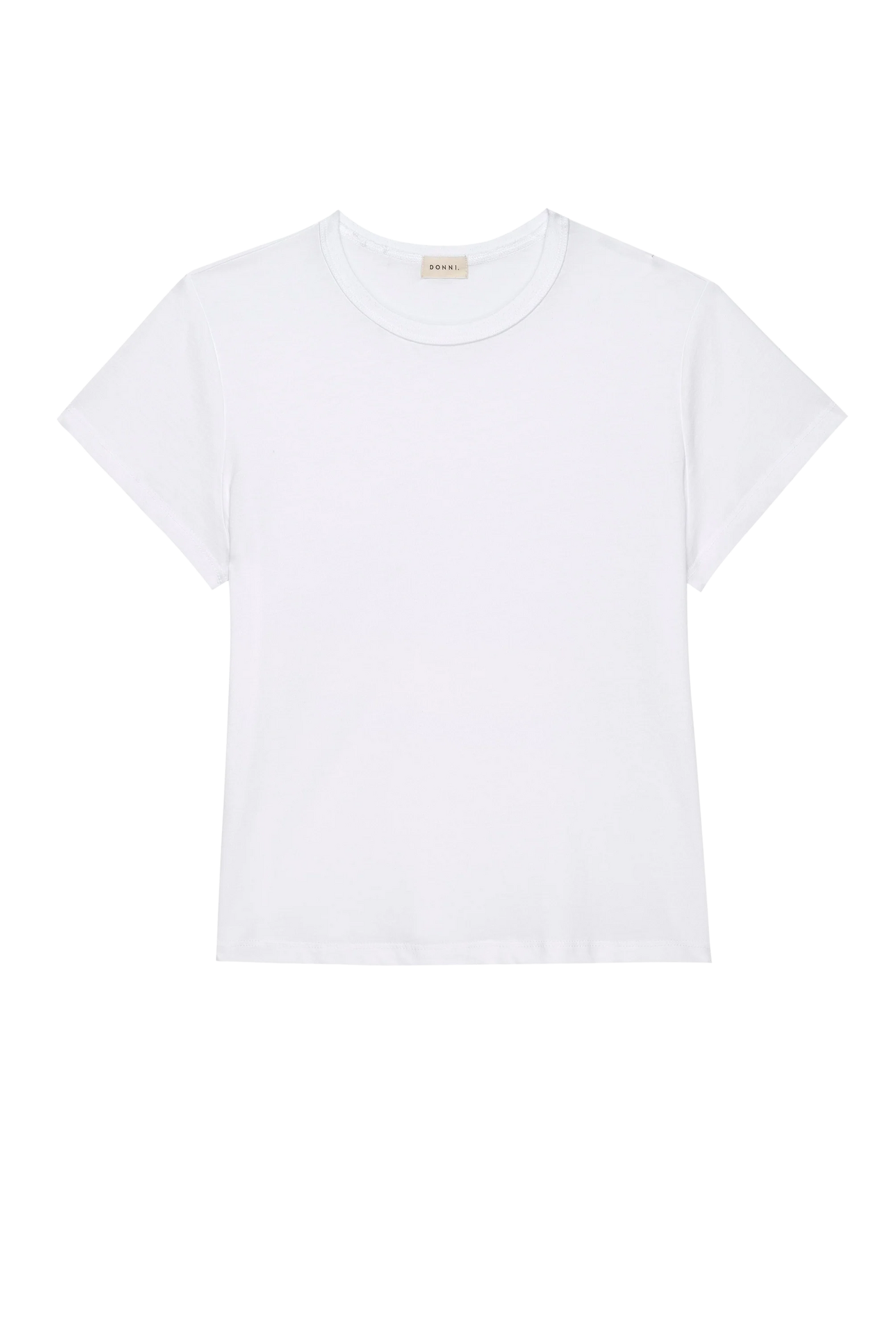 The Jersey Tee in Powder White