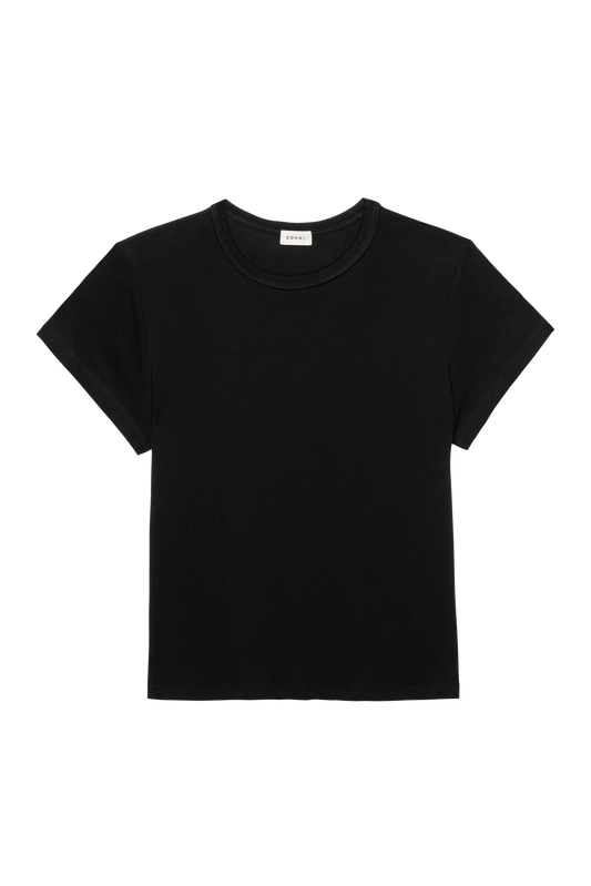 The Jersey Tee in Jet Black