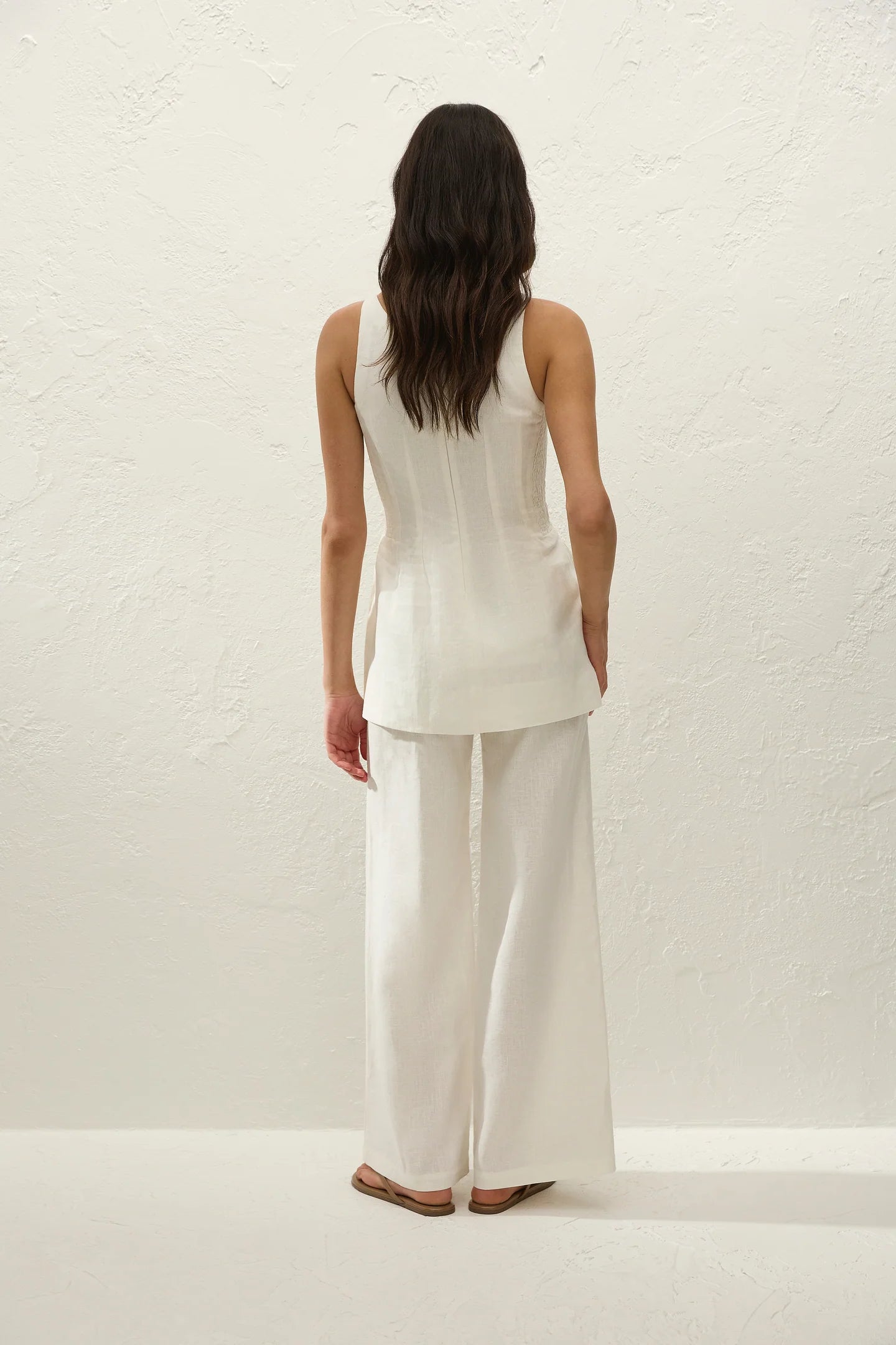 SYNA PANT in White