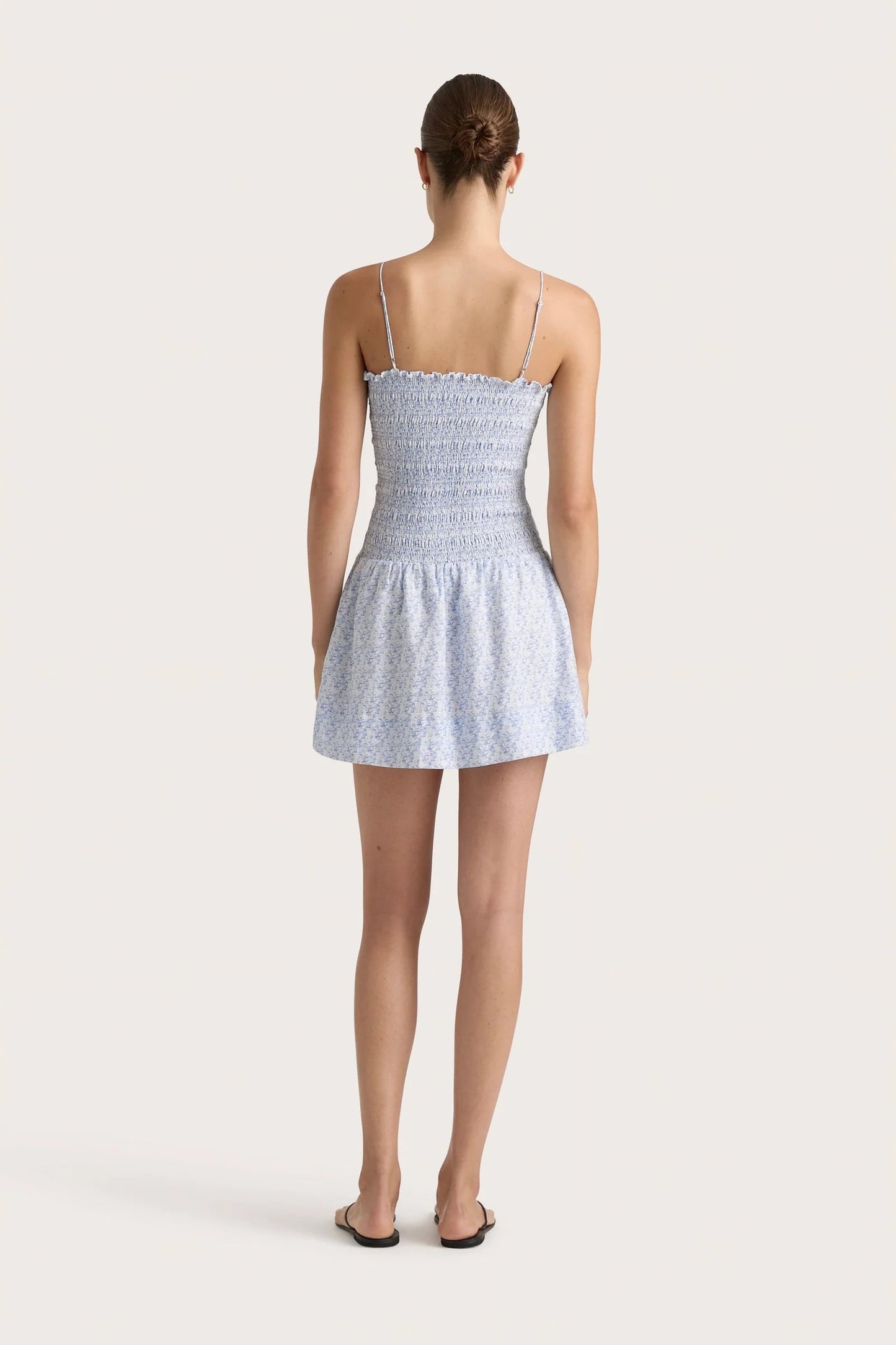 Geriba Spaghetti Straps Mini Dress