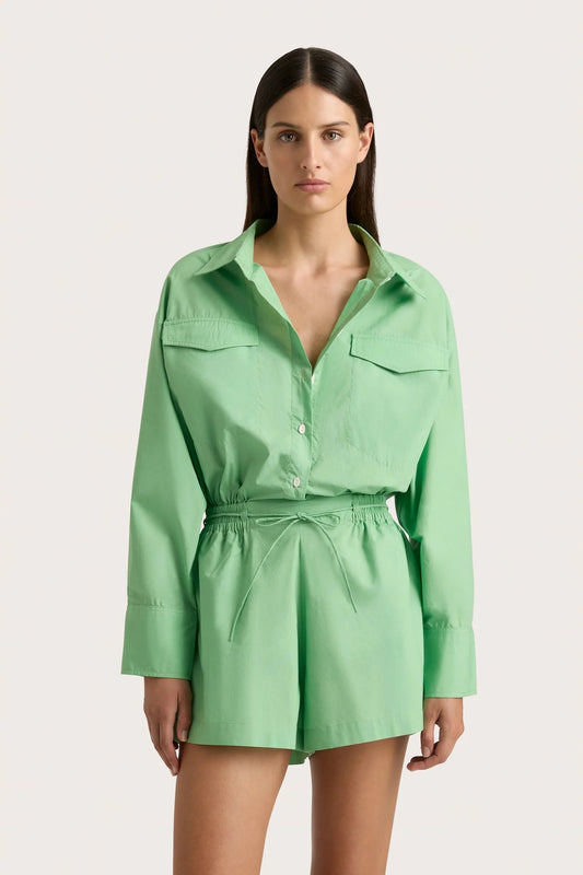 Isole Playsuit in Apple