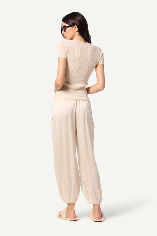 Rayne Parachute Pant in Gardenia
