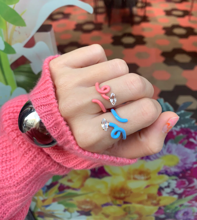 Baby Vine Tendril Ring