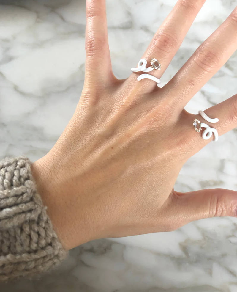 Baby Vine Tendril Ring