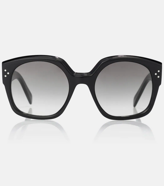 Celine Rounded Square Frame in Black
