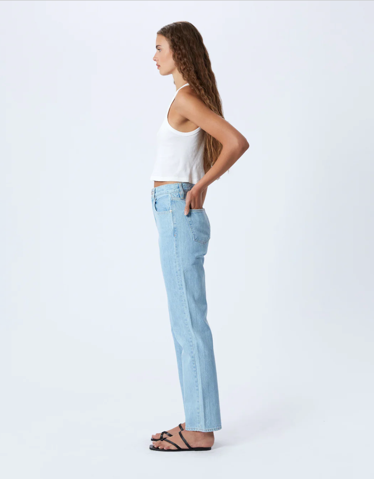 London Jean in Clear Skies
