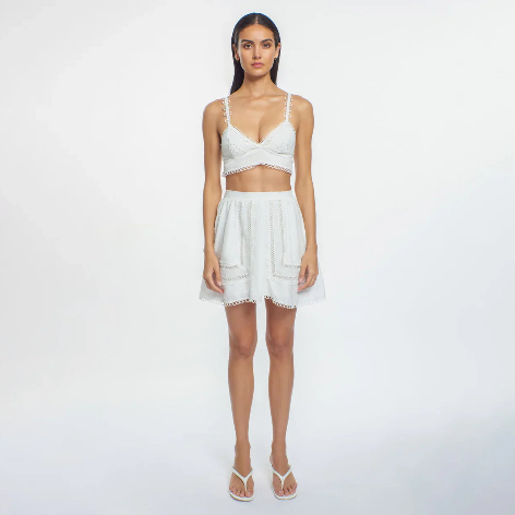 Jasmine Top + Celeste Mini Skirt