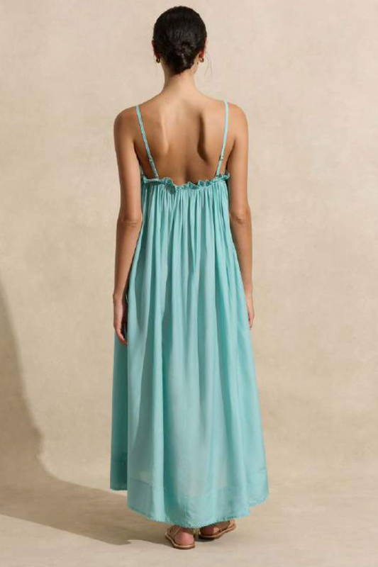 Gathered Maxi Dress