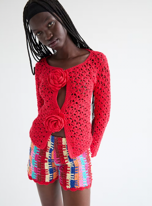 Rocky Crochet Cardigan
