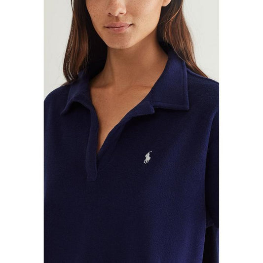 Collar Shirt and Short in Navy Blue
