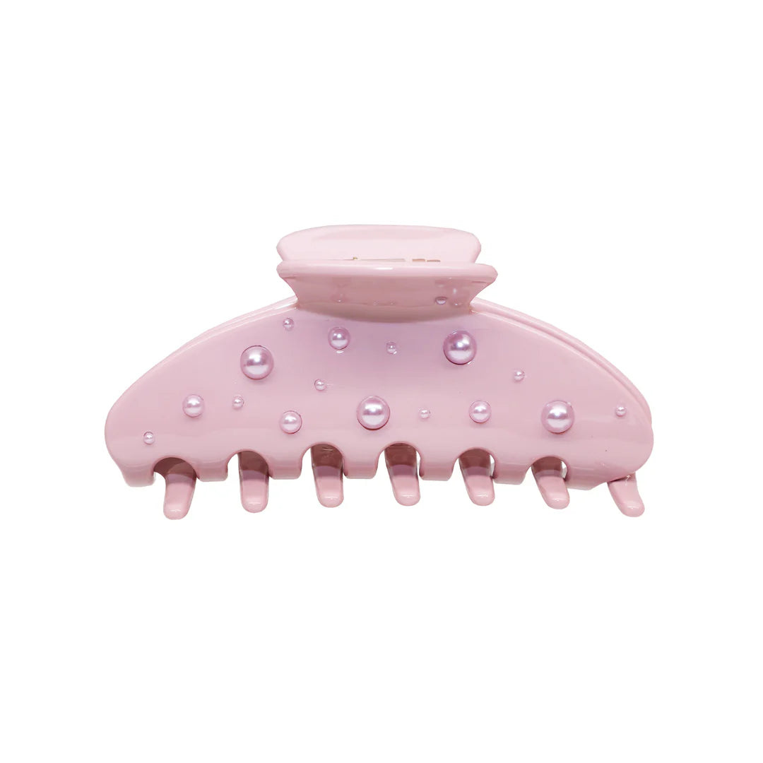 One Big Effing Claw Clip in Pink Pearl