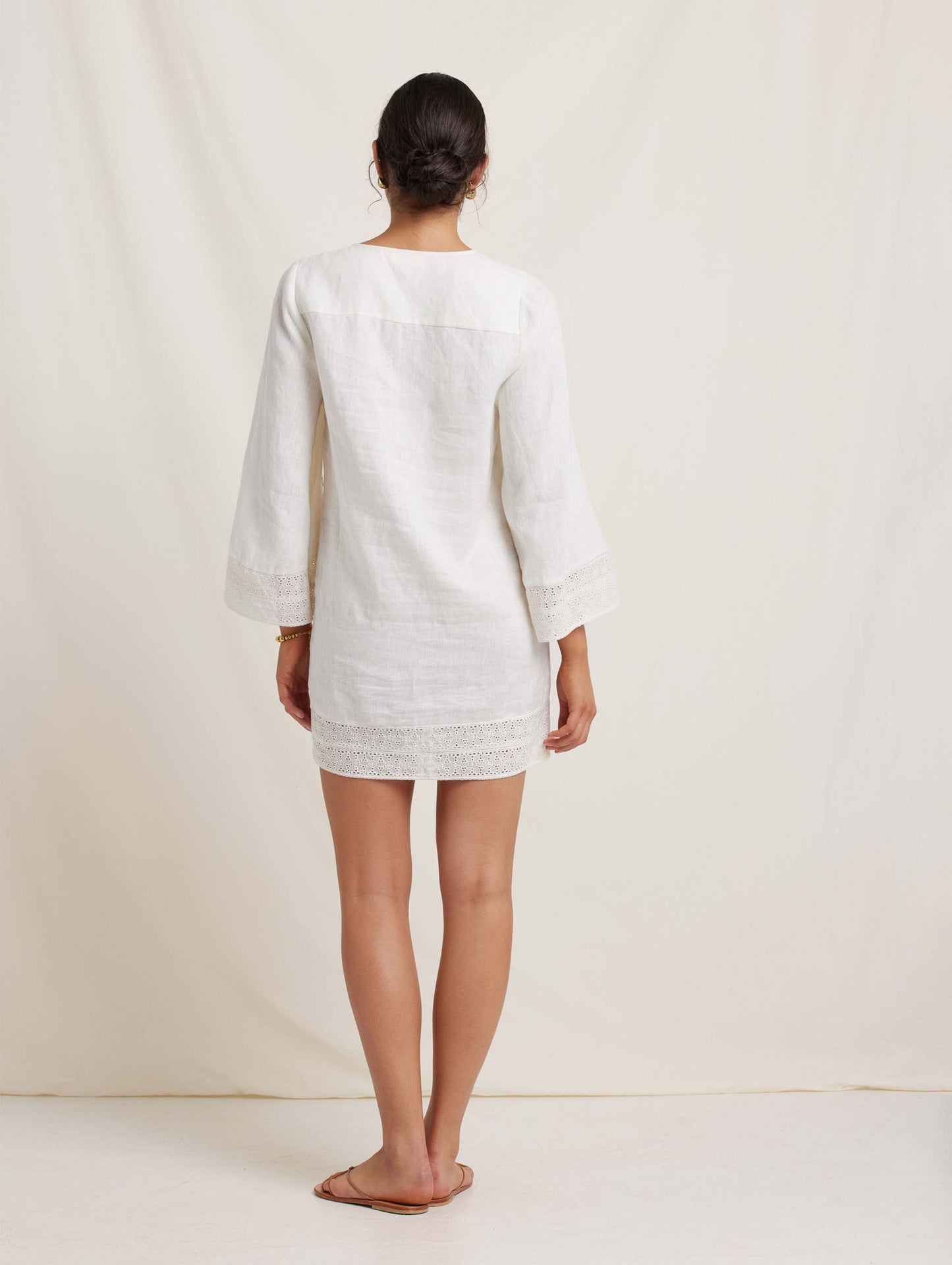 Broderie Smock Dress