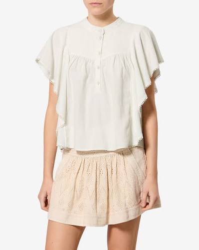 MARLIE TOP in Ecru