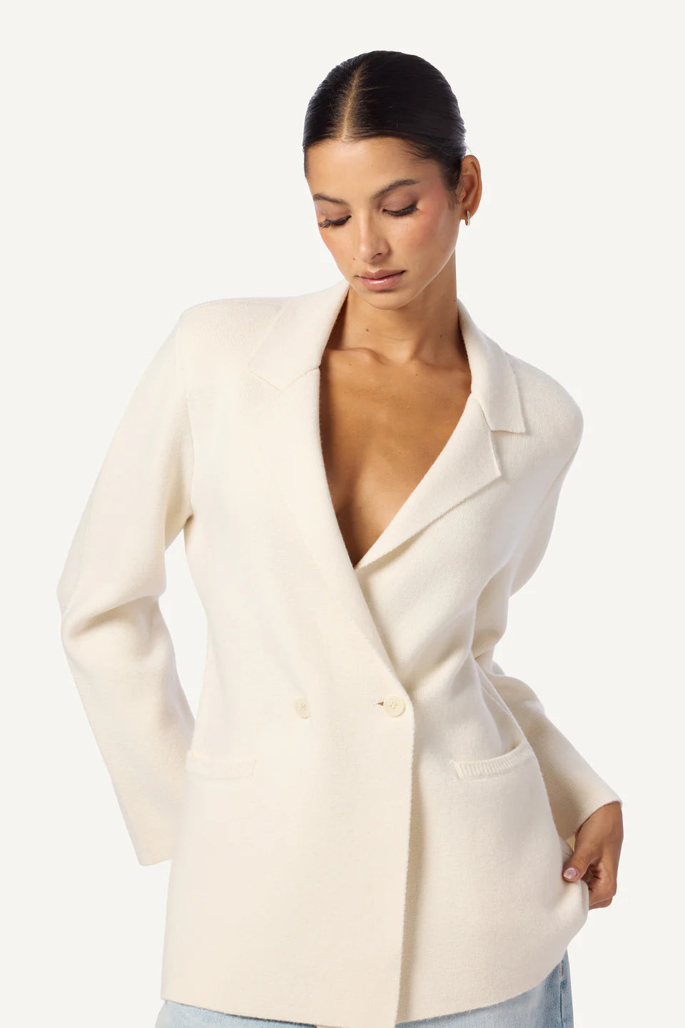 Vivian Relaxed Double Breasted Blazer