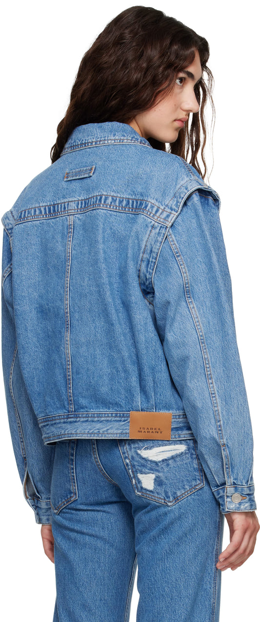 ZYMA JACKET in Light Blue