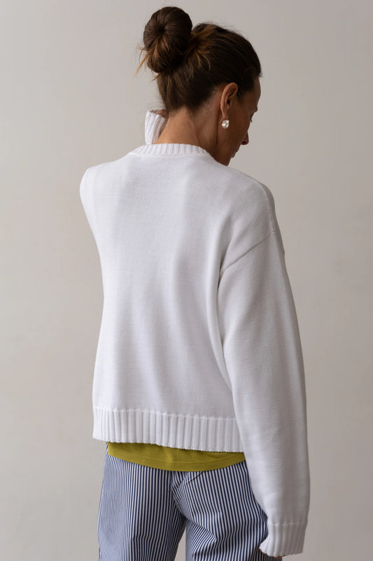 The Cotton Knit Cardigan