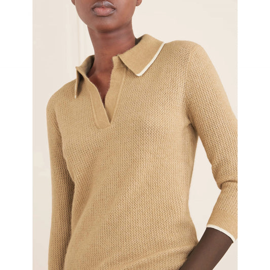 NATHALIE PULLOVER in Camel
