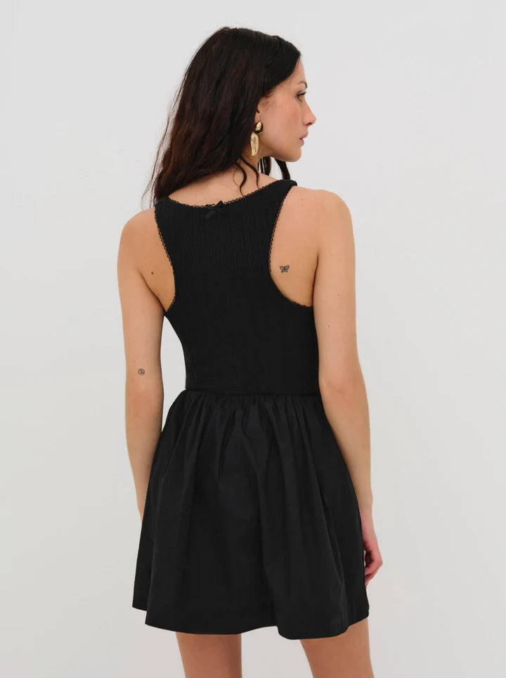 Billie Pointelle Mini Dress