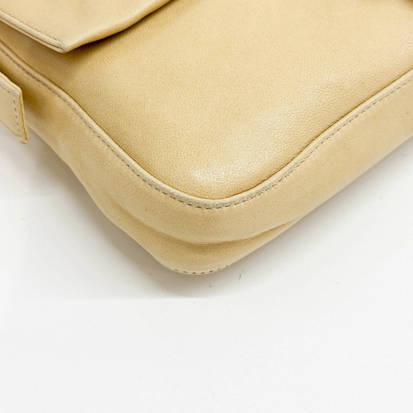 Light Brown Leather Baguette