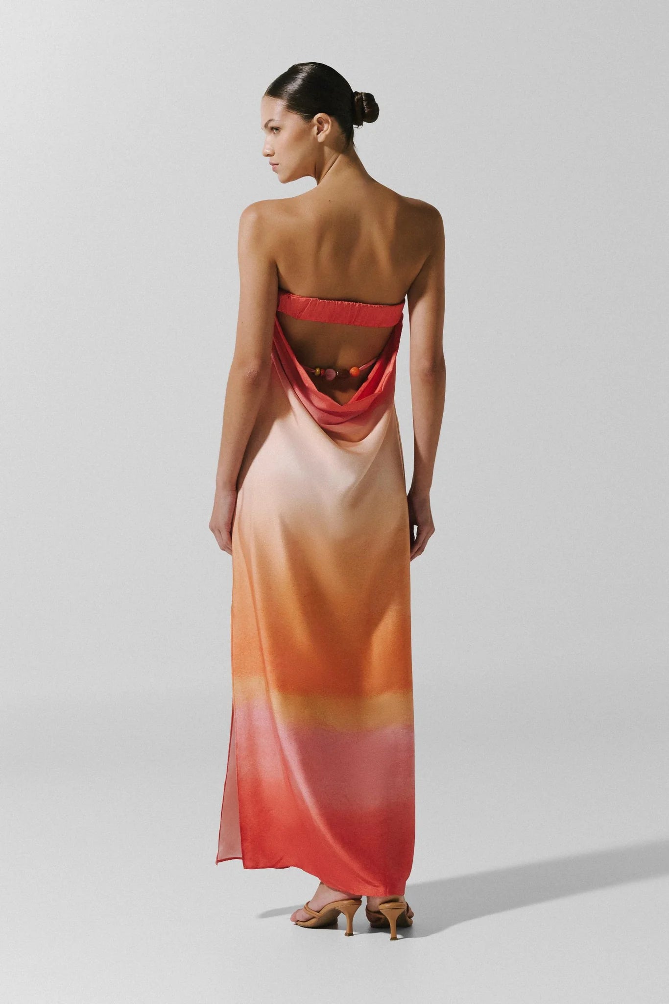 LOLA MAXI DRESS in Atardecer de Colca