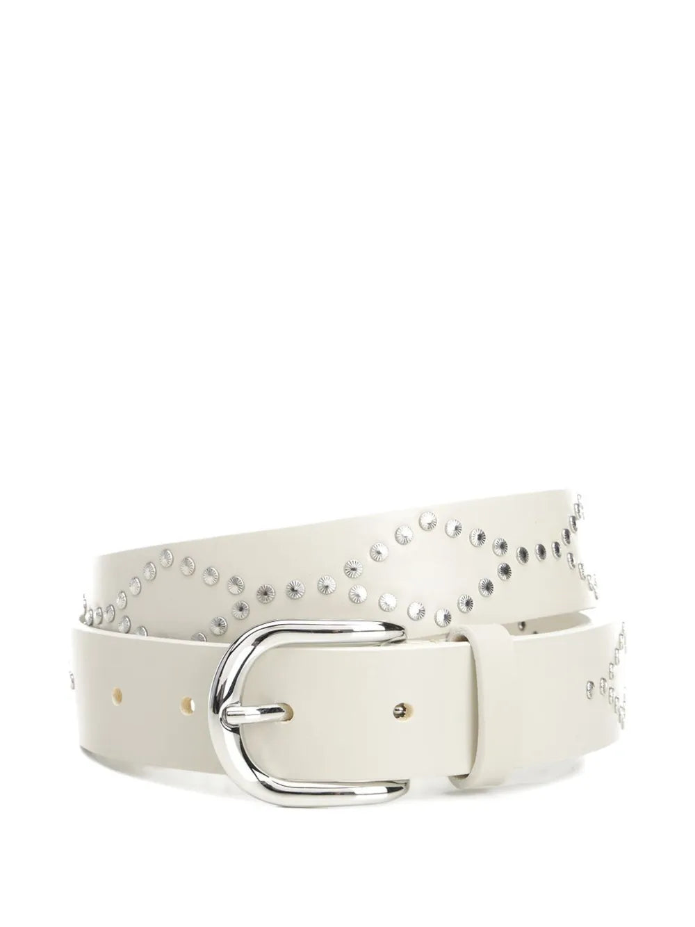 LILIANA BELT in Chalk/Silver