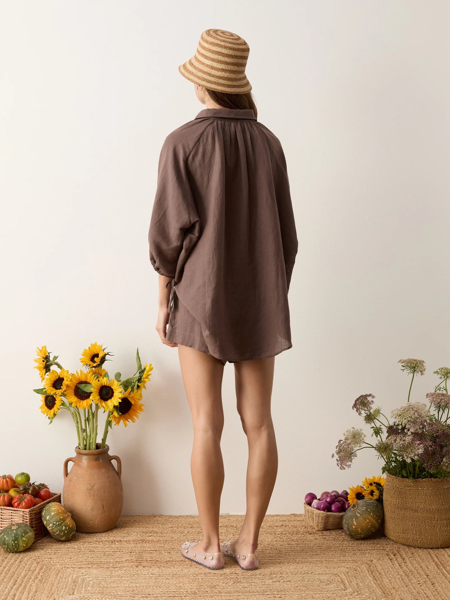 La Ponche Shirt in Mocha