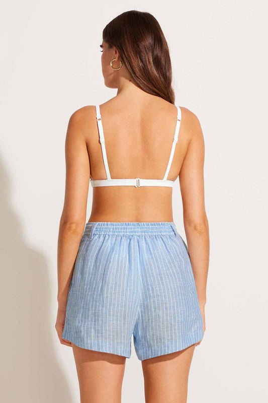 The Getaway Short in Summer Stripe