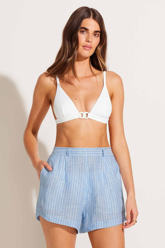 The Getaway Short in Summer Stripe