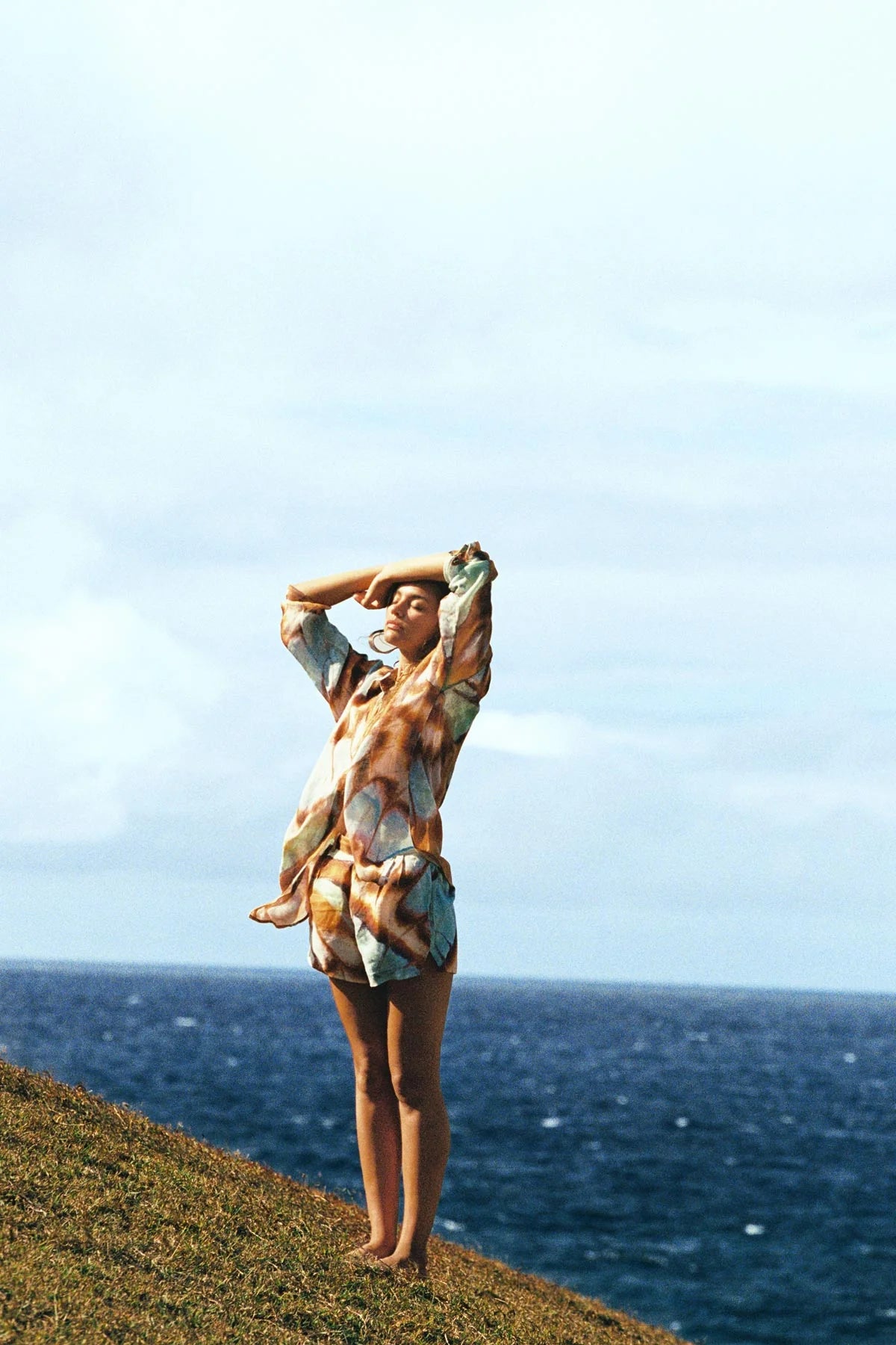 PLAYA BOYFRIEND SHIRT in Malachite Butterfly