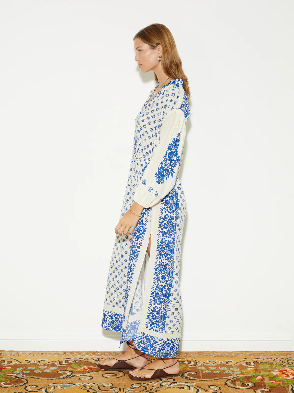 Petale Maxi Smock Dress