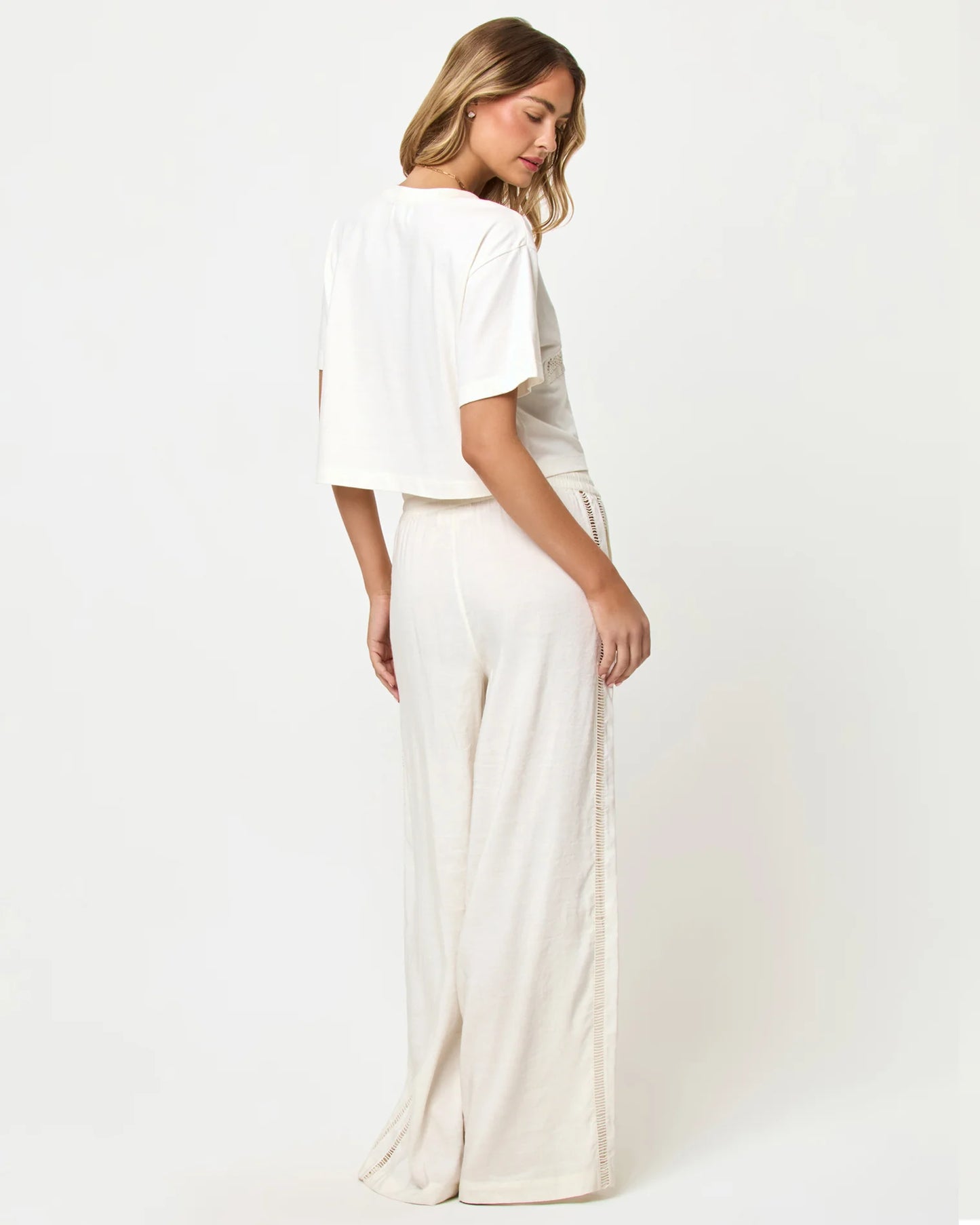 AT YOUR LEISURE PANT in Cream/Natural