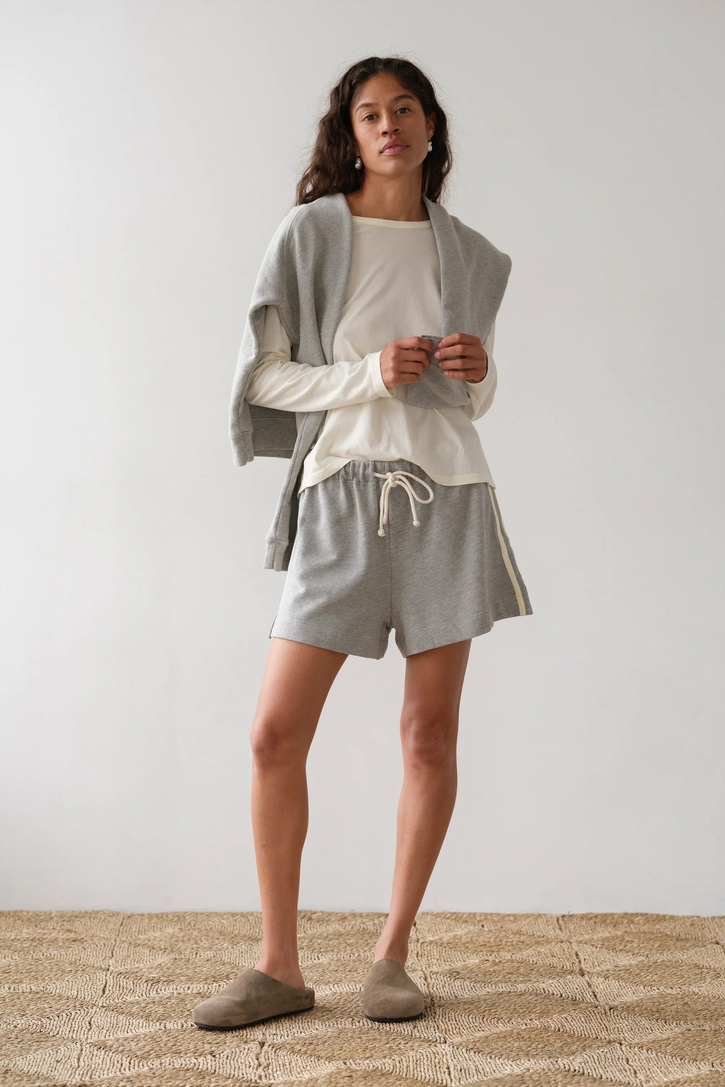 THE ECO-TERRY STRIPE SHORT