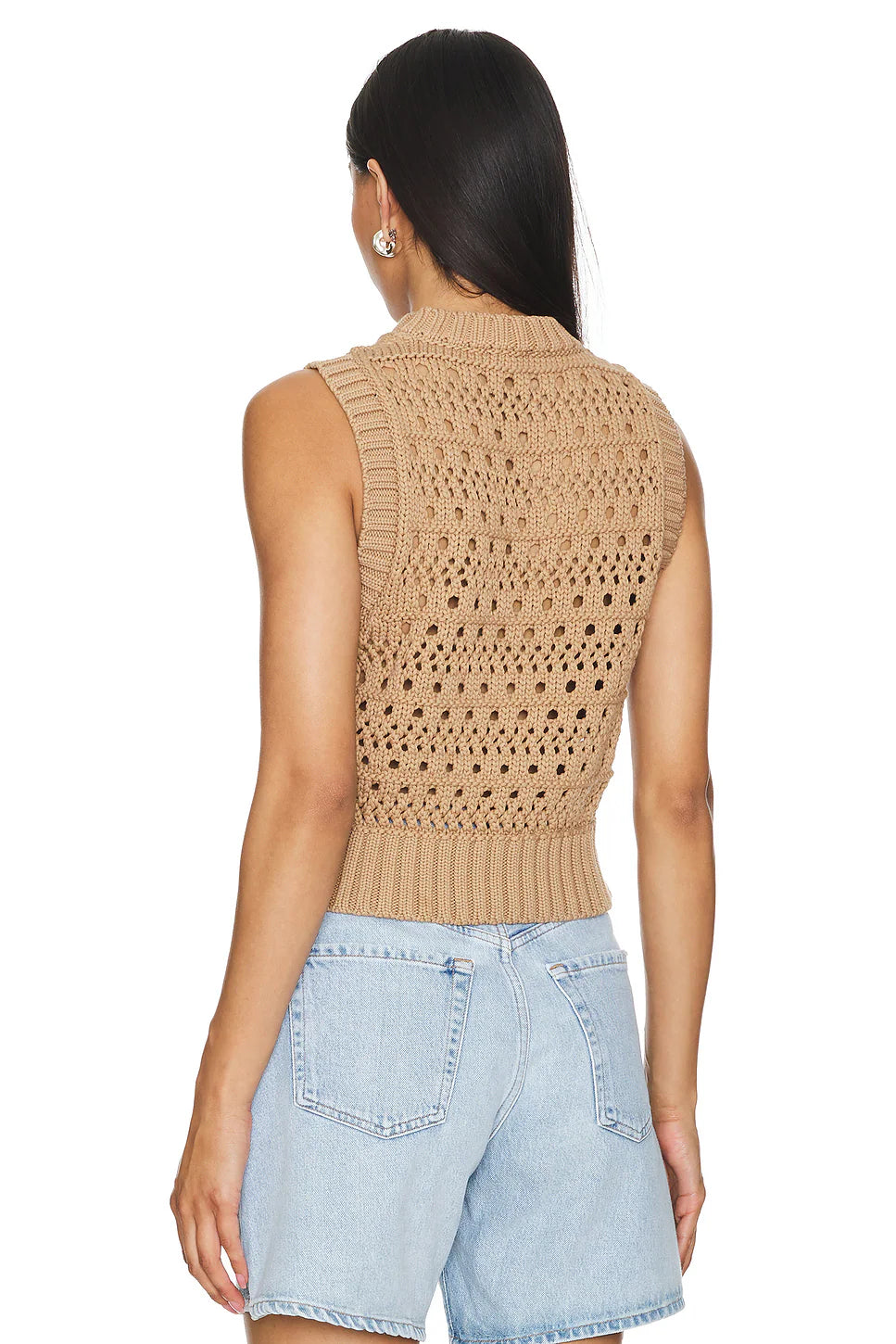 Cotton Rope Short Vest