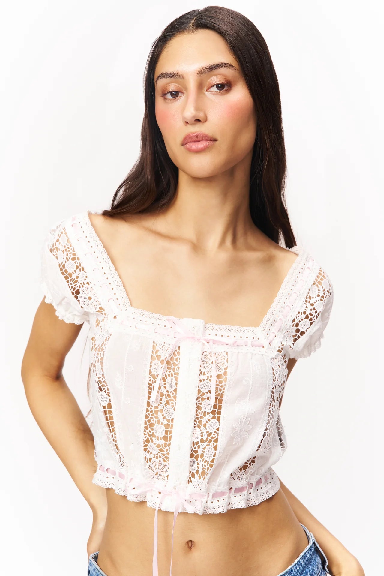 EMERY BLOUSE in White