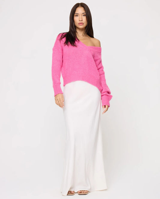 Icon Pullover in Bubblegum Pink