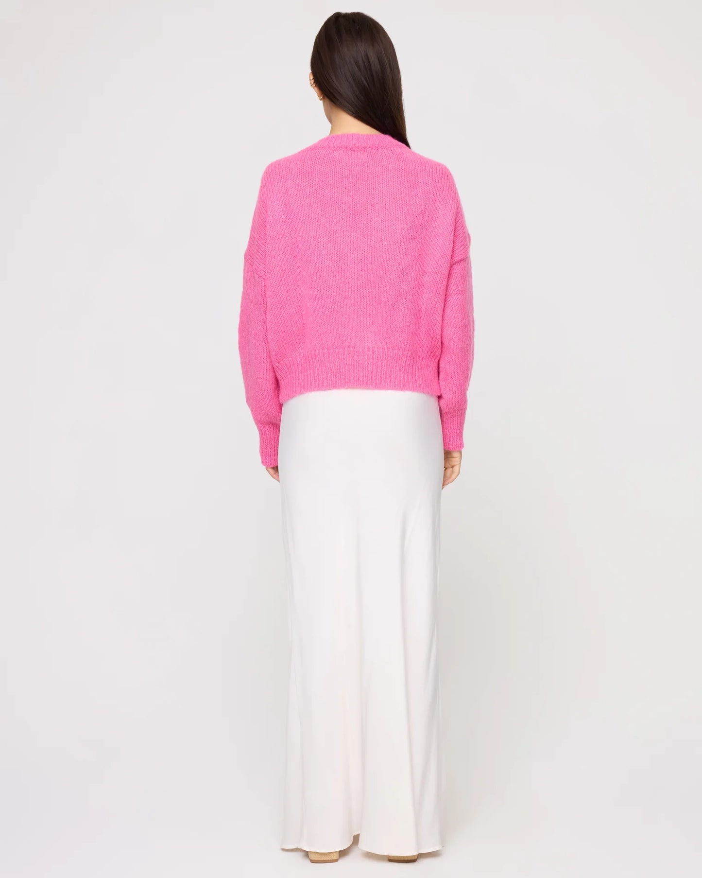 Icon Pullover in Bubblegum Pink