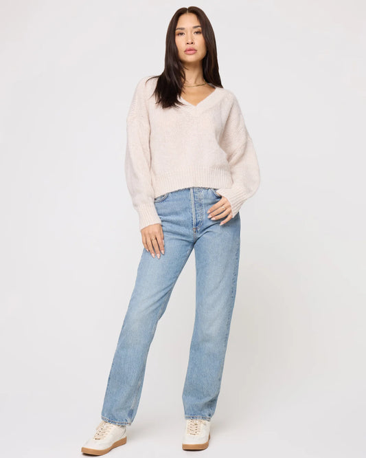 Icon Pullover in Oat