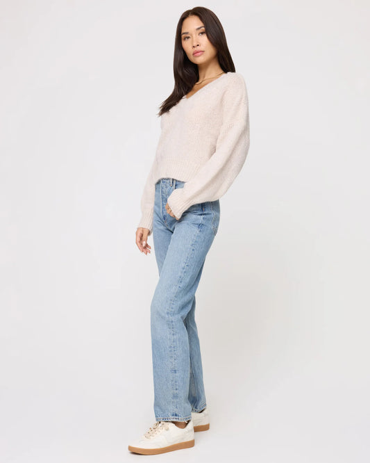 Icon Pullover in Oat