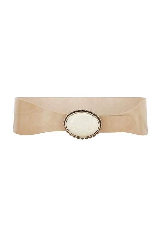 NYLA BELT in Toffee