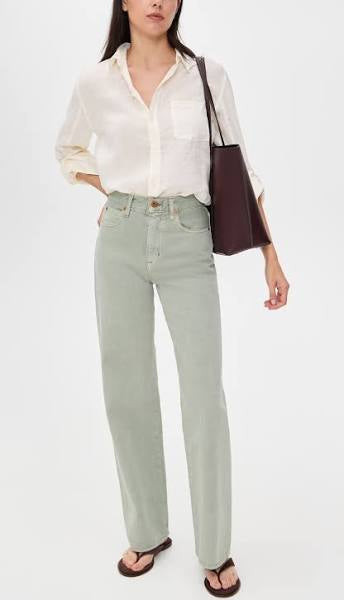 Grace Jeans in Joshua Tree Green