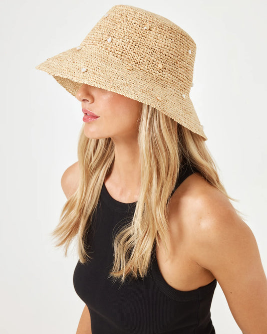 CARMEL ISLAND HAT in Natural